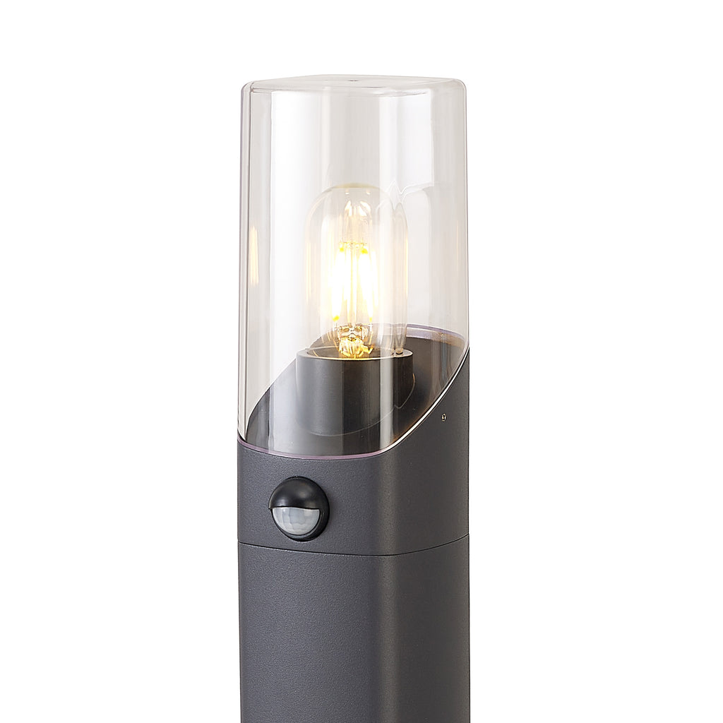 Arty Post Lamp / Bollard With PIR Sensor 1 x E27, IP44