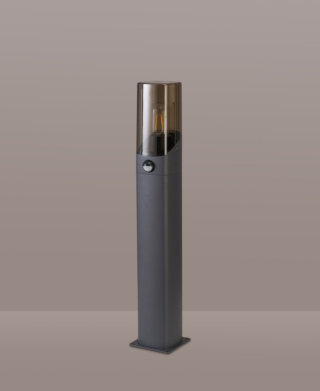 Arty Post Lamp / Bollard With PIR Sensor 1 x E27, IP44