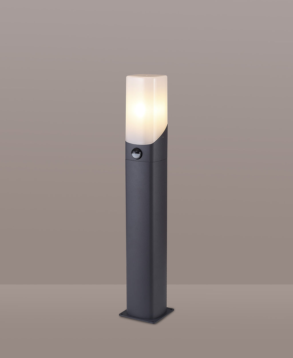 Arty Post Lamp / Bollard With PIR Sensor 1 x E27, IP44