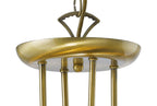 Diyas - Ashton Antique Brass and Crystal Pendant with g9 Lamp holders (Diyas IL20702) - Luminosity Designs Ltd