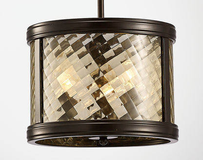 Asia Pendant/Semi Ceiling Convertible Light