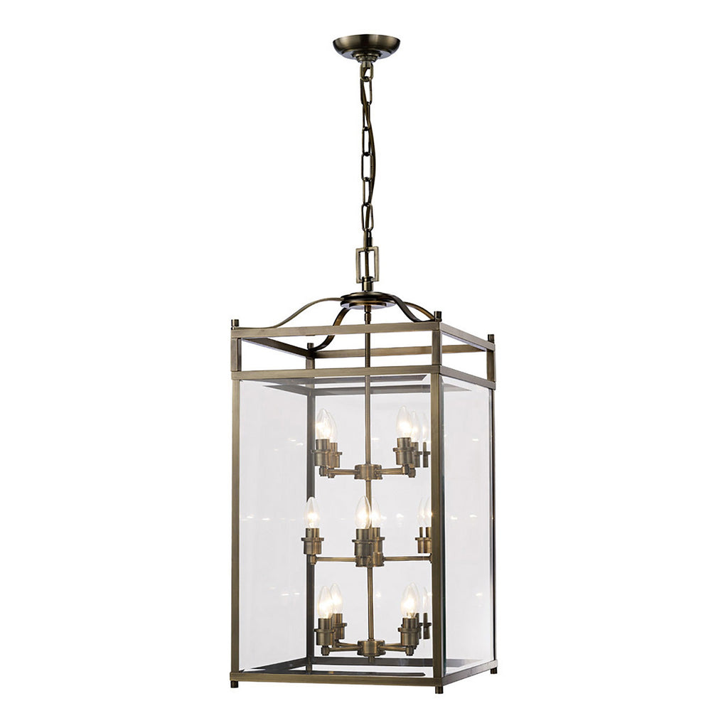 Diyas - Aston Extra Large Lantern Pendant - Luminosity Designs Ltd