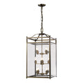 Diyas - Aston Extra Large Lantern Pendant - Luminosity Designs Ltd