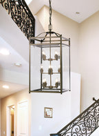 Diyas - Aston Extra Large Lantern Pendant - Luminosity Designs Ltd