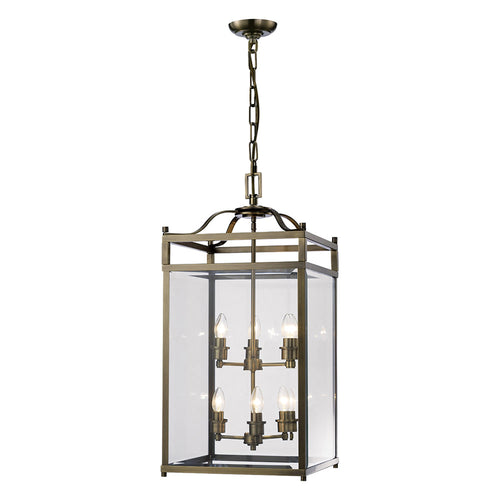 Diyas - Aston Large Lantern Pendant - Luminosity Designs Ltd