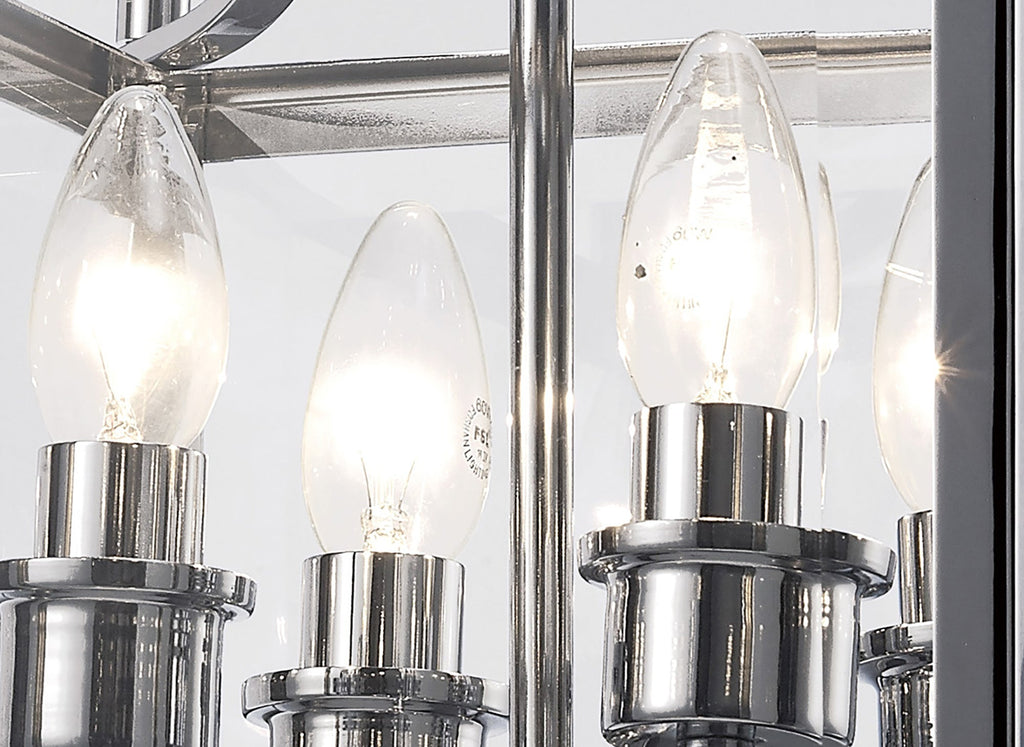 Diyas - Aston Large Semi Flush Light - Luminosity Designs Ltd