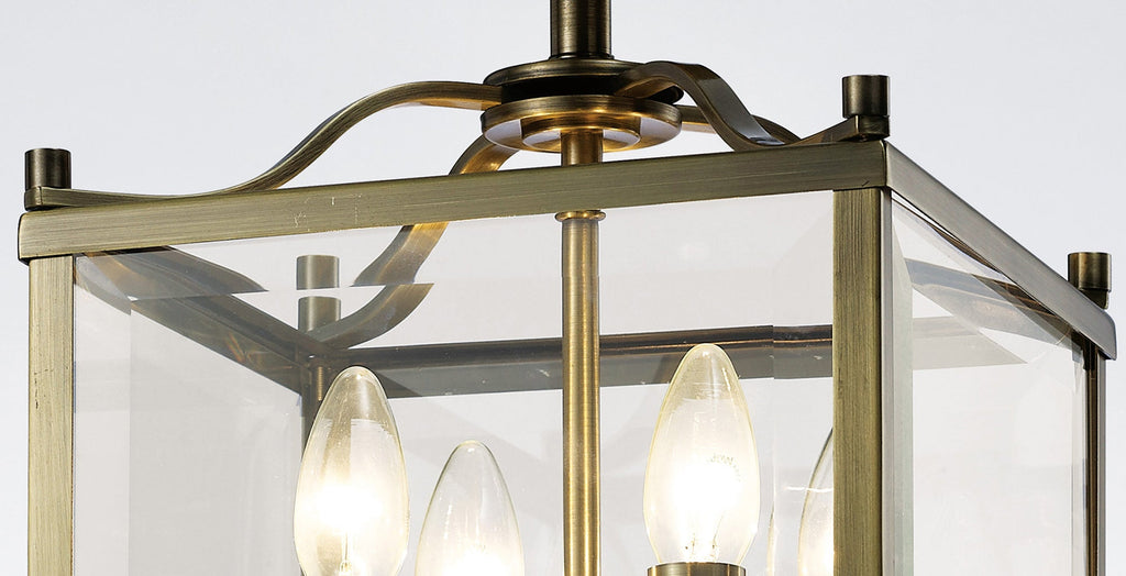 Diyas - Aston Large Semi Flush Light - Luminosity Designs Ltd