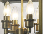 Diyas - Aston Large Semi Flush Light - Luminosity Designs Ltd