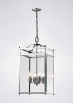 Diyas - Aston Medium Square Lantern Pendant - Luminosity Designs Ltd