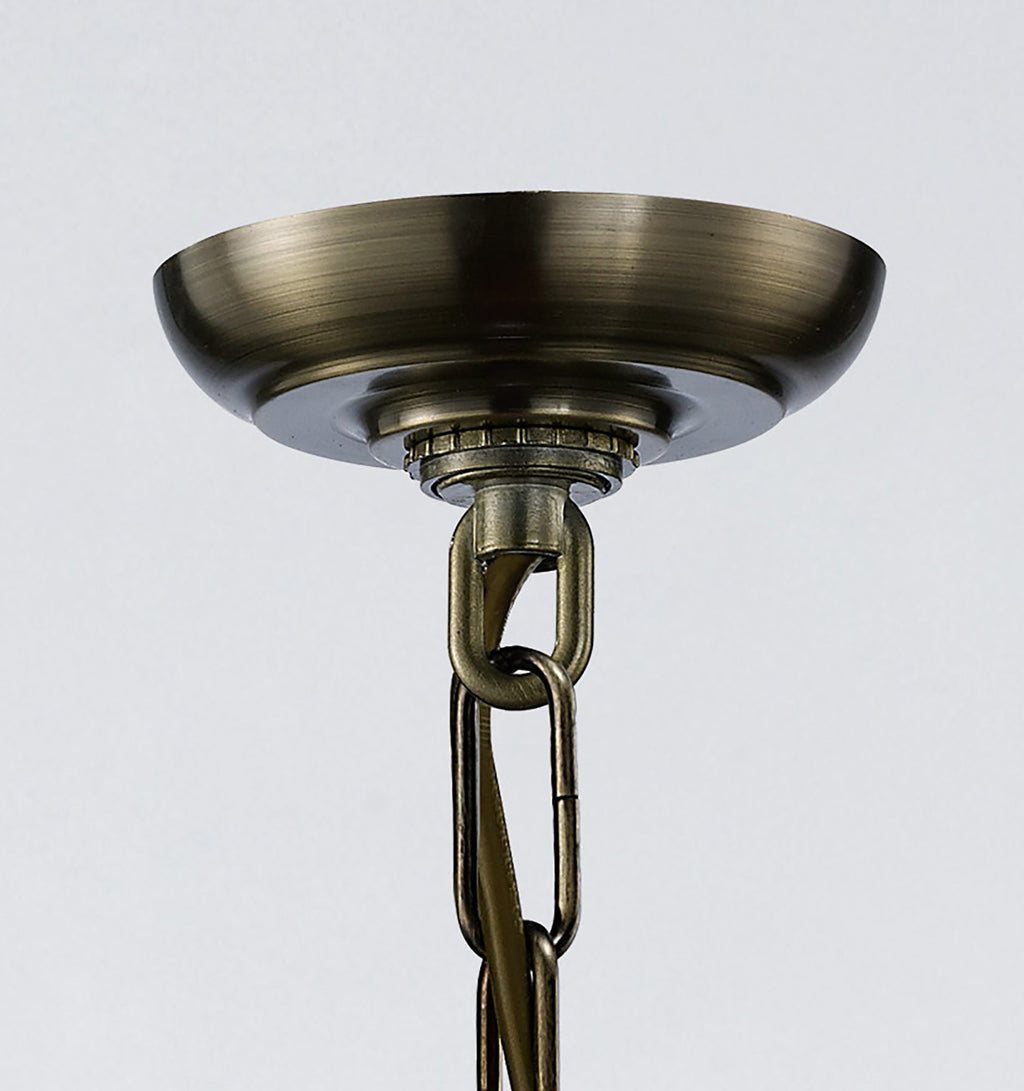 Diyas - Aston Medium Square Lantern Pendant - Luminosity Designs Ltd