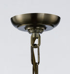 Diyas - Aston Medium Square Lantern Pendant - Luminosity Designs Ltd