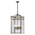 Diyas - Aston Medium Square Lantern Pendant - Luminosity Designs Ltd