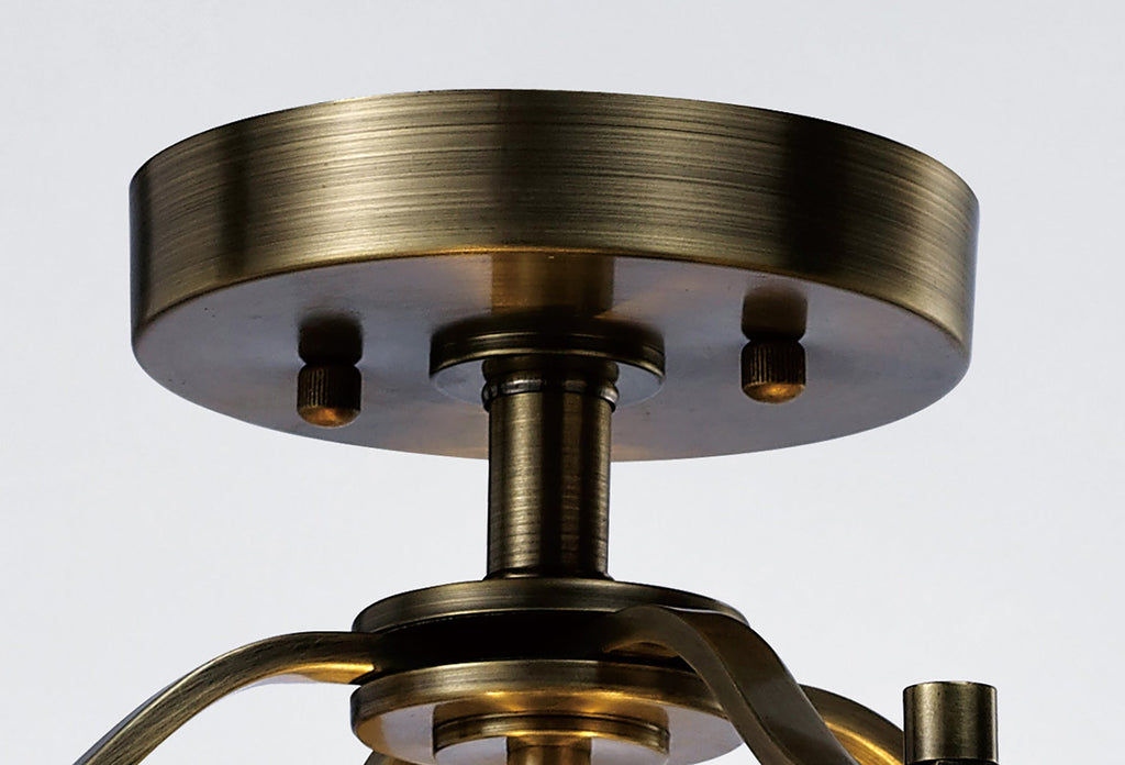 Diyas - Aston Semi Flush Light - Luminosity Designs Ltd