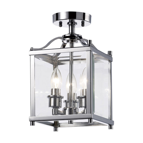 Diyas - Aston Semi Flush Light - Luminosity Designs Ltd