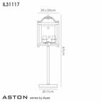Diyas - Aston Table Lamp - Luminosity Designs Ltd