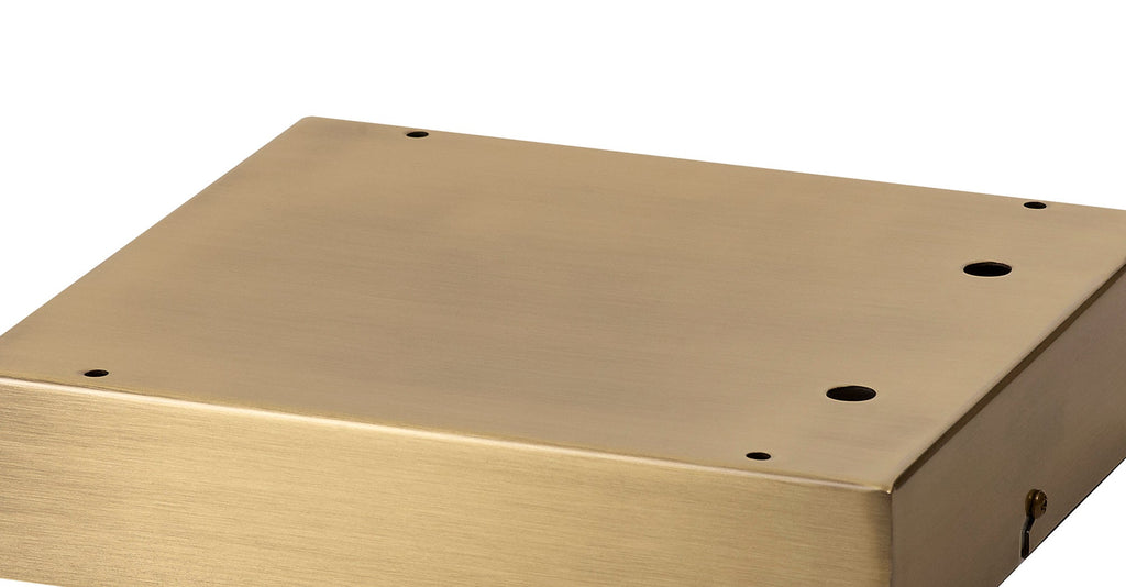 Diyas - Aston Wall Light 45mm Deep Back Box For Emergency Control Gear - Luminosity Designs Ltd