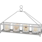 Diyas Home - Athena 4 Candle Holder Large - Luminosity Designs Ltd