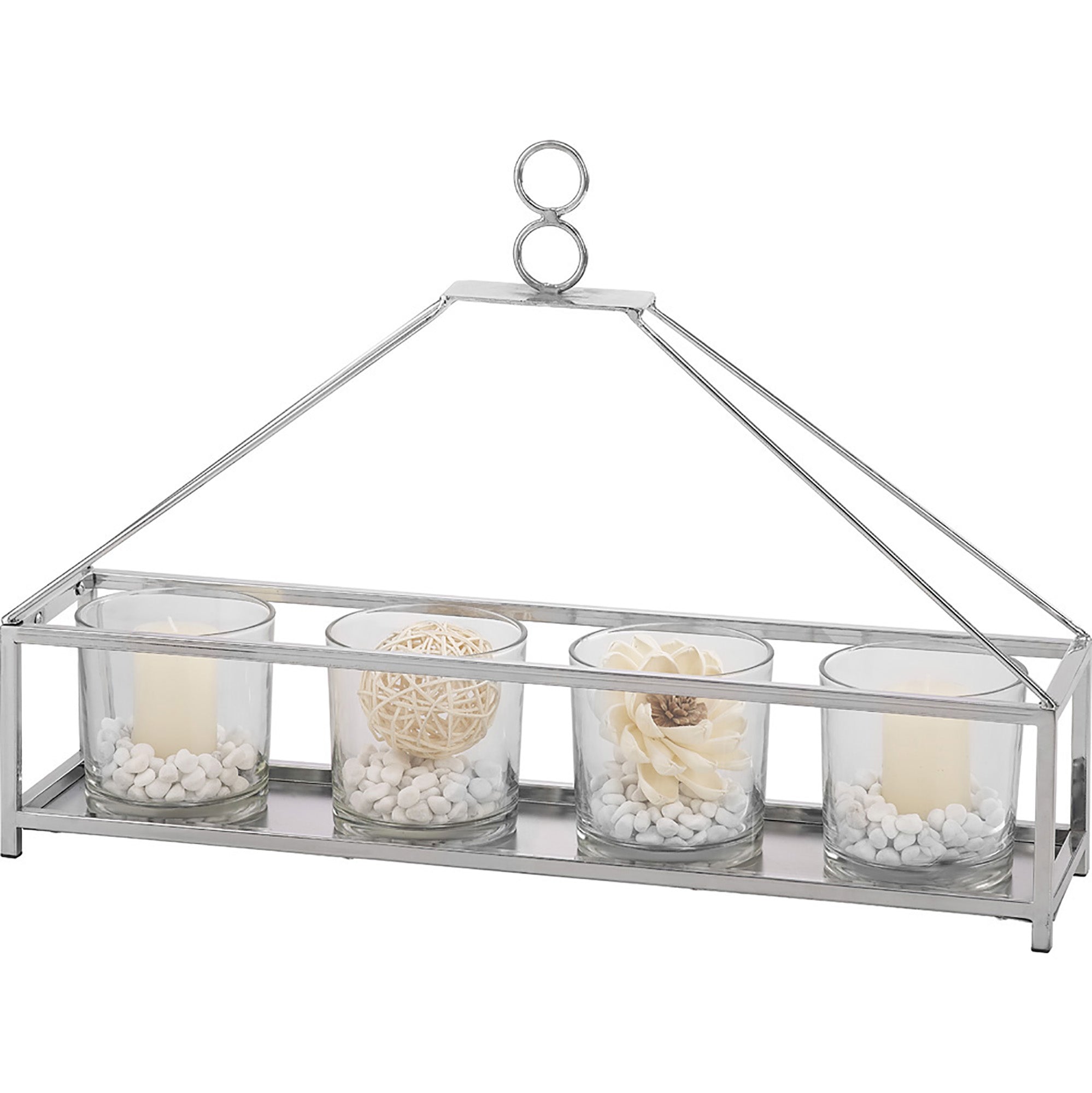 Diyas Home - Athena 4 Candle Holder Large - Luminosity Designs Ltd