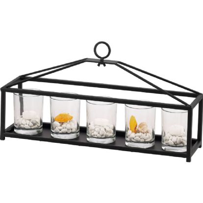 Diyas Home - Athena 5 Candle Holder - Small - Luminosity Designs Ltd