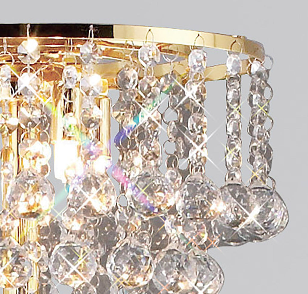 Diyas - Atla Crystal Floor Lamp - Luminosity Designs Ltd