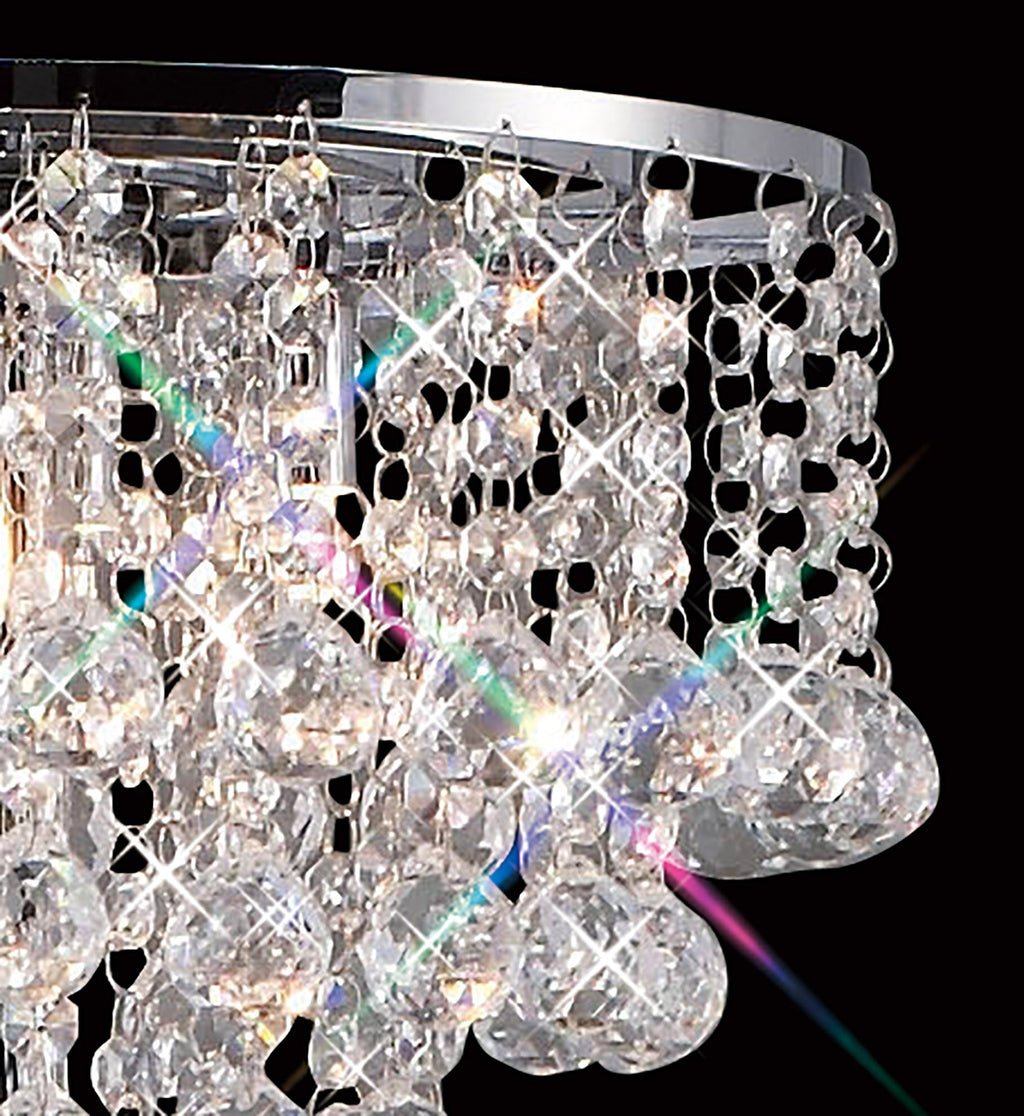 Diyas - Atla Crystal Floor Lamp - Luminosity Designs Ltd