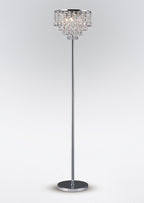 Diyas - Atla Crystal Floor Lamp - Luminosity Designs Ltd