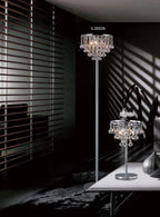 Diyas - Atla Crystal Floor Lamp - Luminosity Designs Ltd