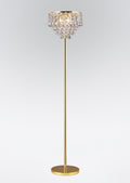 Diyas - Atla Crystal Floor Lamp - Luminosity Designs Ltd
