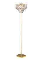 Diyas - Atla Crystal Floor Lamp - Luminosity Designs Ltd
