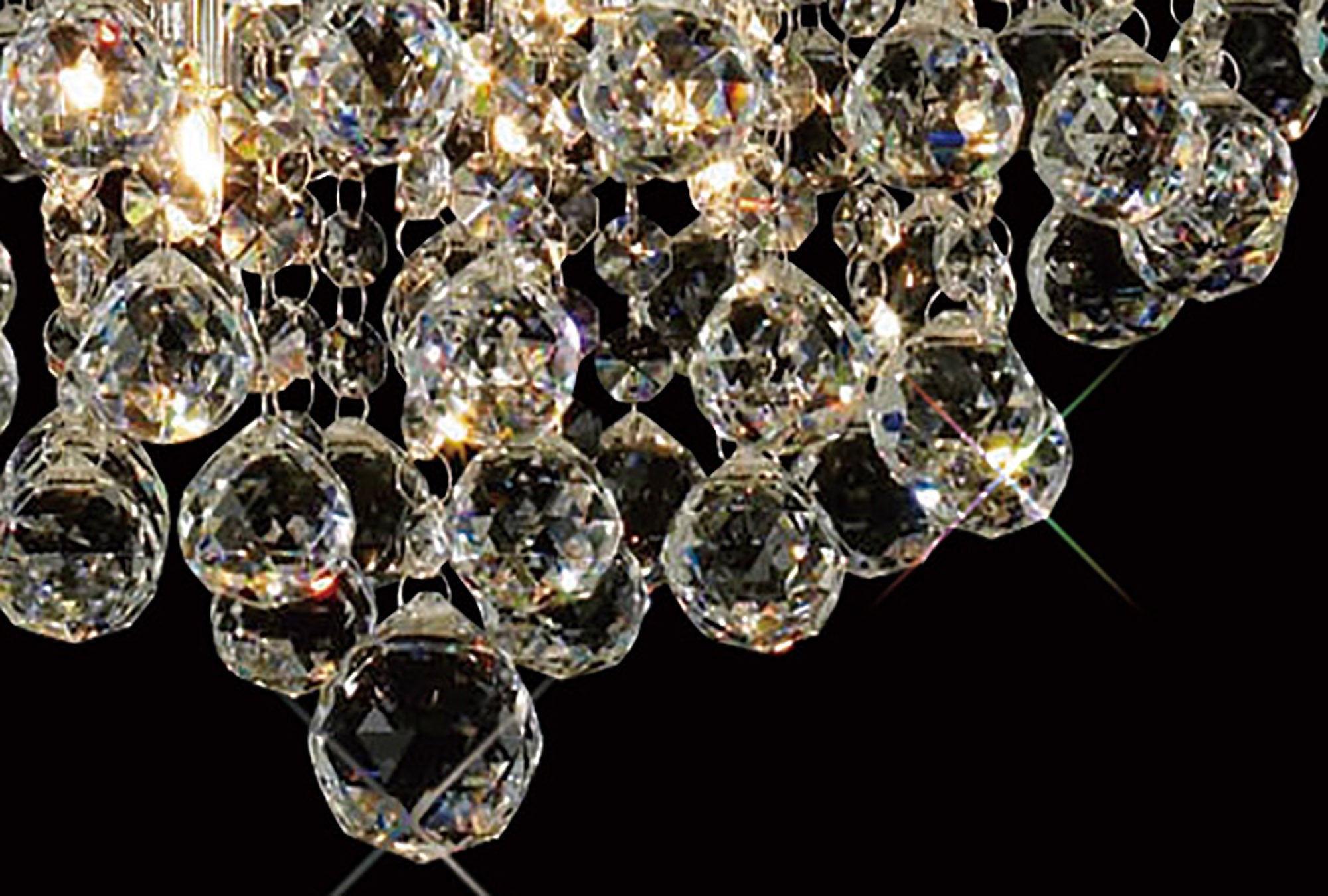 Diyas - Atla Crystal Pendant Light - Luminosity Designs Ltd