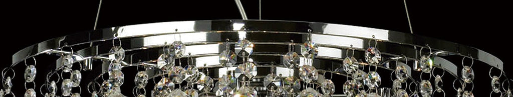 Diyas - Atla Crystal Pendant Light - Luminosity Designs Ltd