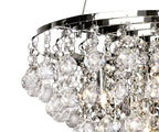 Diyas - Atla Crystal Pendant Light - Luminosity Designs Ltd