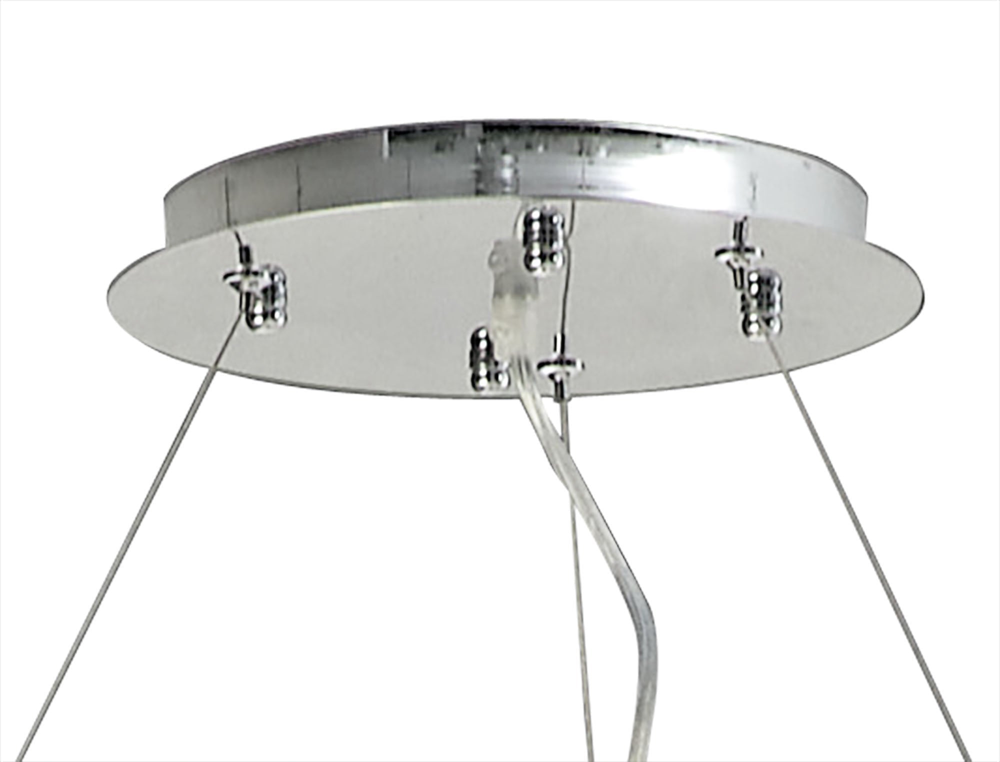 Diyas - Atla Crystal Spiral Chandelier - Luminosity Designs Ltd