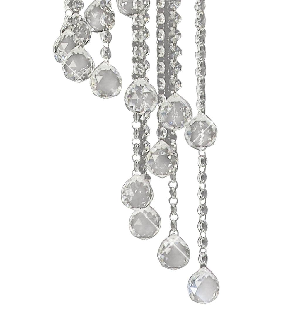 Diyas - Atla Crystal Spiral Chandelier - Luminosity Designs Ltd