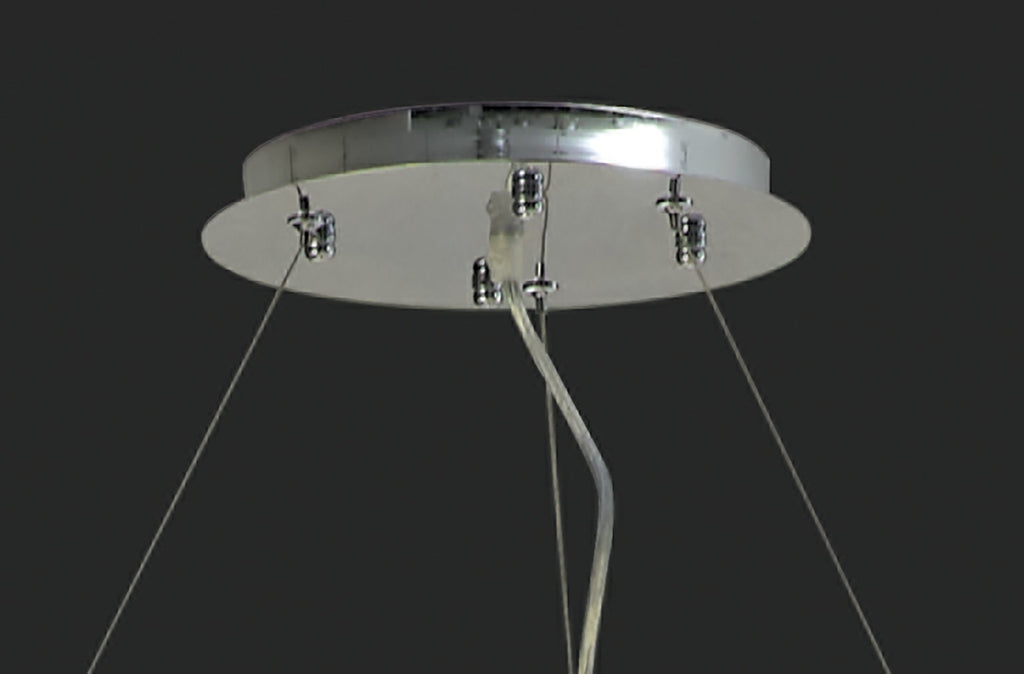 Diyas - Atla Crystal Spiral Chandelier - Luminosity Designs Ltd