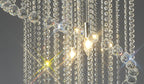 Diyas - Atla Crystal Spiral Chandelier - Luminosity Designs Ltd
