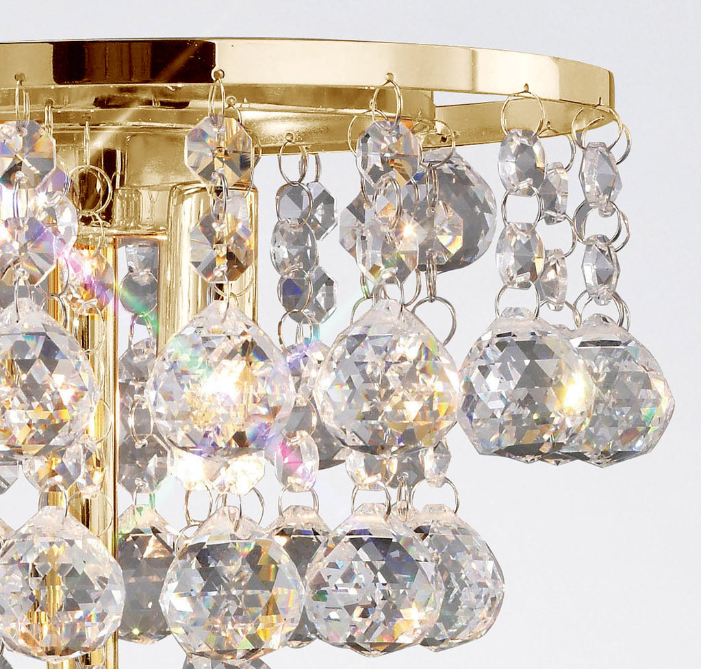 Diyas - Atla Crystal Table Lamp - Luminosity Designs Ltd