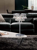 Diyas - Atla Crystal Table Lamp - Luminosity Designs Ltd