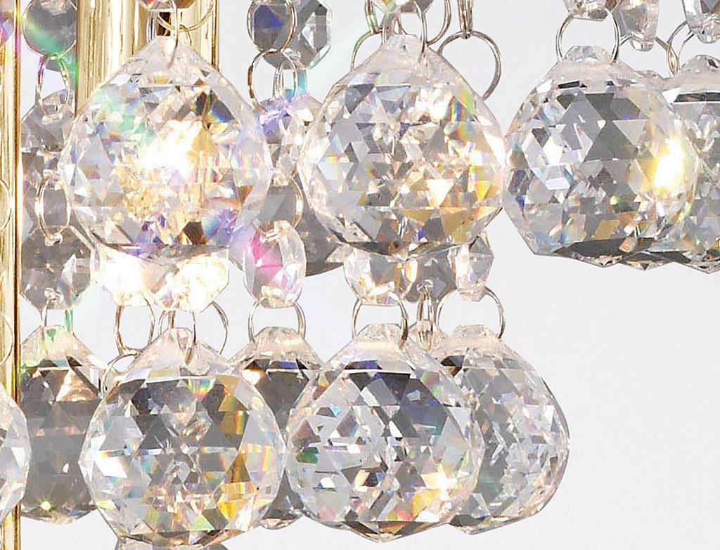 Diyas - Atla Crystal Table Lamp - Luminosity Designs Ltd