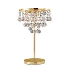 Diyas - Atla Crystal Table Lamp - Luminosity Designs Ltd