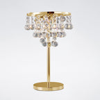 Diyas - Atla Crystal Table Lamp - Luminosity Designs Ltd