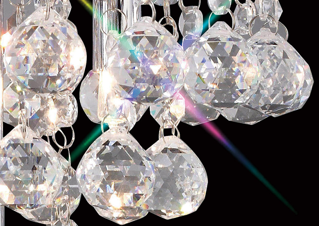 Diyas - Atla Crystal Table Lamp - Luminosity Designs Ltd