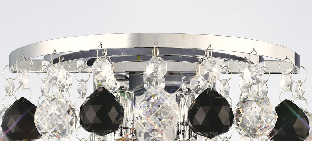 Diyas - Atla Crystal Wall Light - Luminosity Designs Ltd