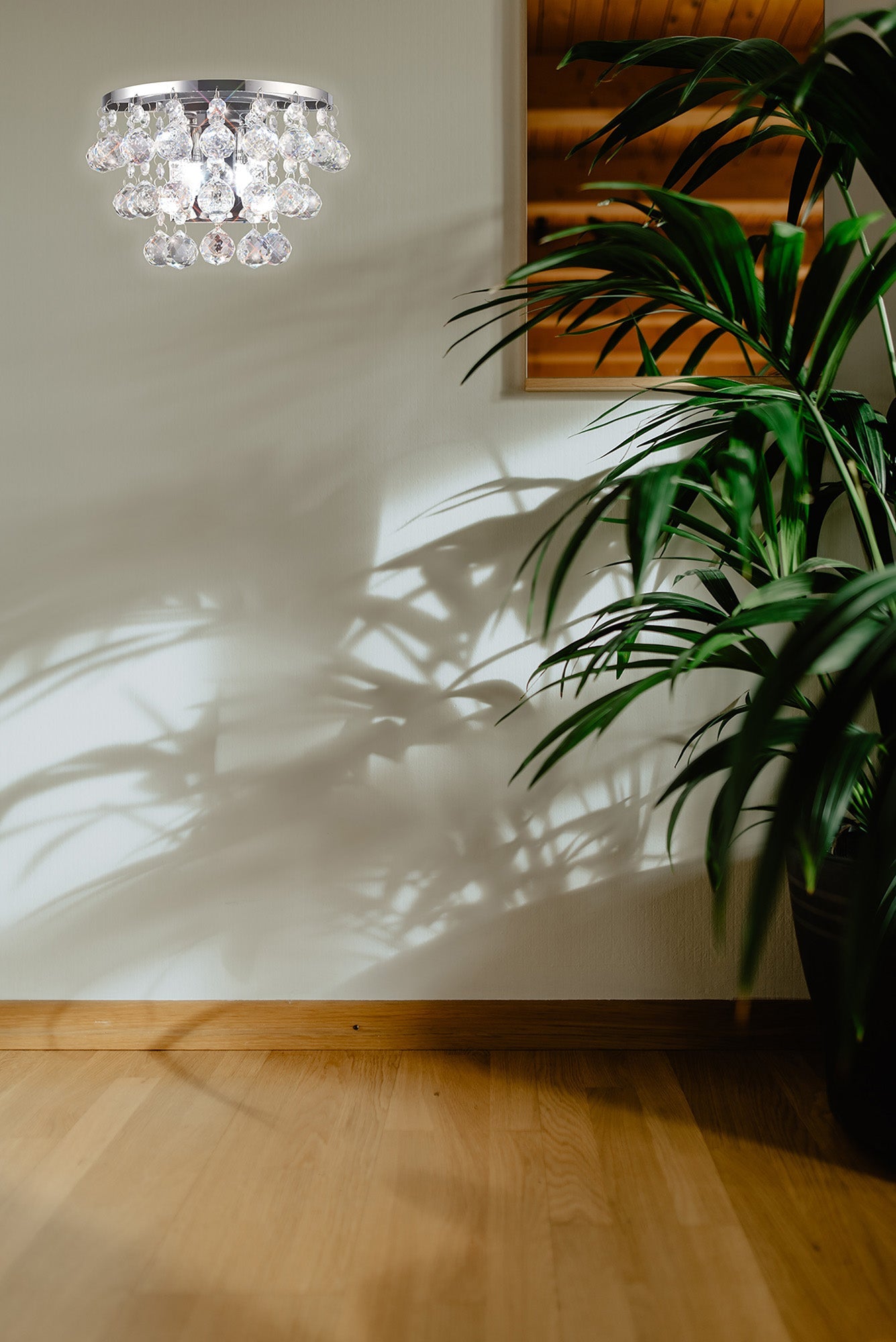 Diyas - Atla Crystal Wall Light - Luminosity Designs Ltd