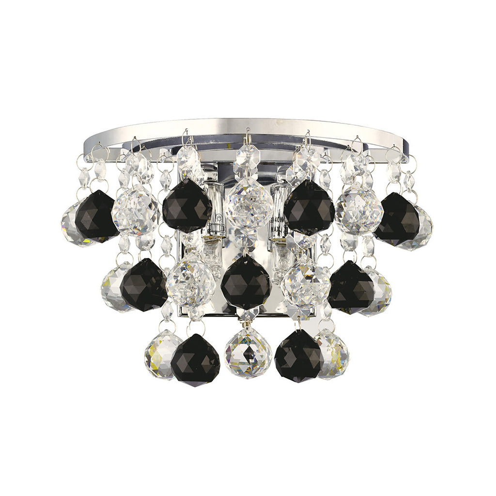 Diyas - Atla Crystal Wall Light - Luminosity Designs Ltd