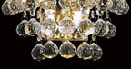 Diyas - Atla Crystal Wall Light - Luminosity Designs Ltd