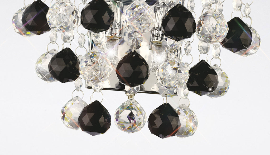 Diyas - Atla Crystal Wall Light - Luminosity Designs Ltd