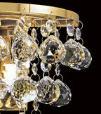 Diyas - Atla Crystal Wall Light - Luminosity Designs Ltd