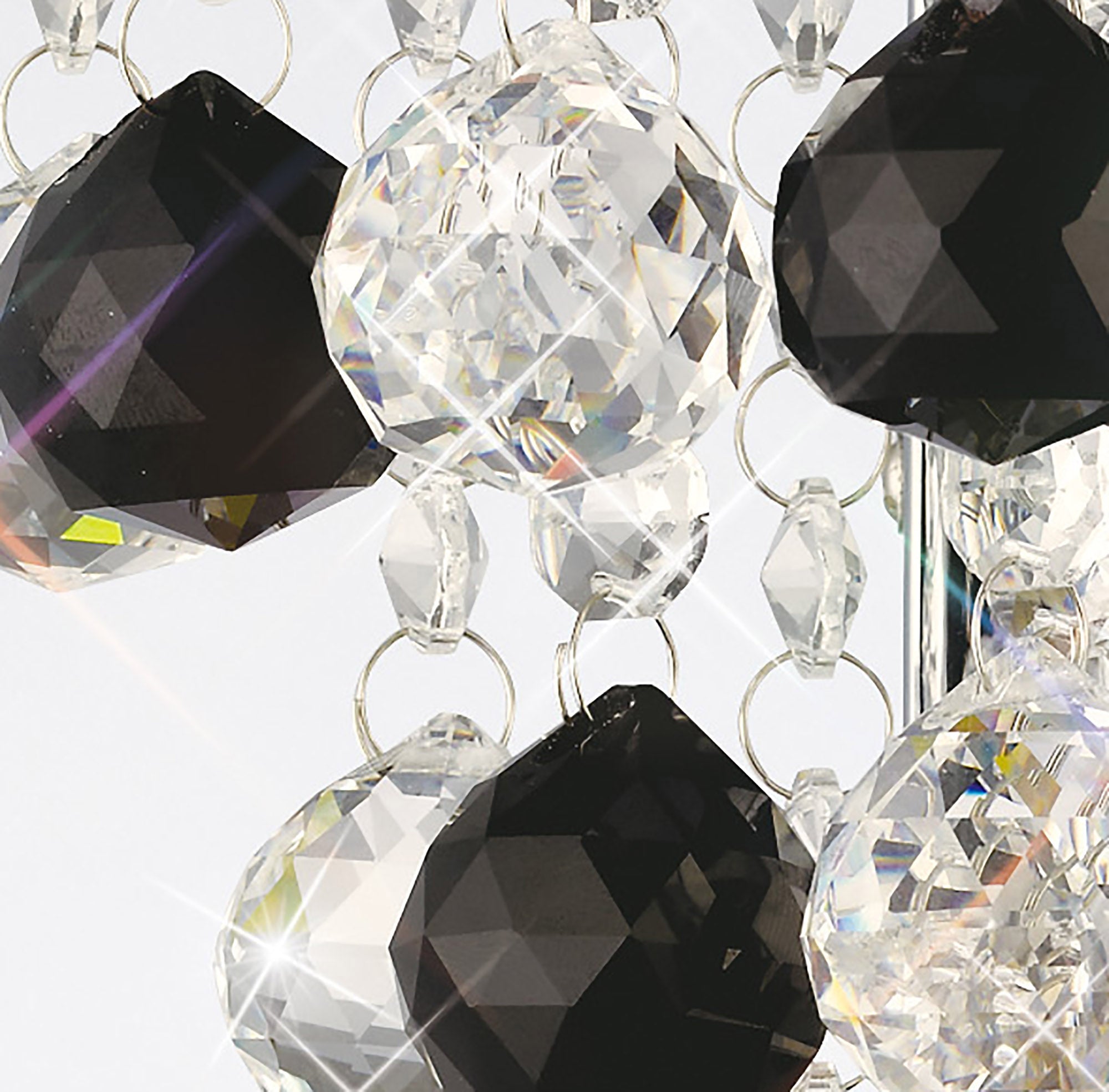 Diyas - Atla Crystal Wall Light - Luminosity Designs Ltd