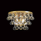 Diyas - Atla Crystal Wall Light - Luminosity Designs Ltd